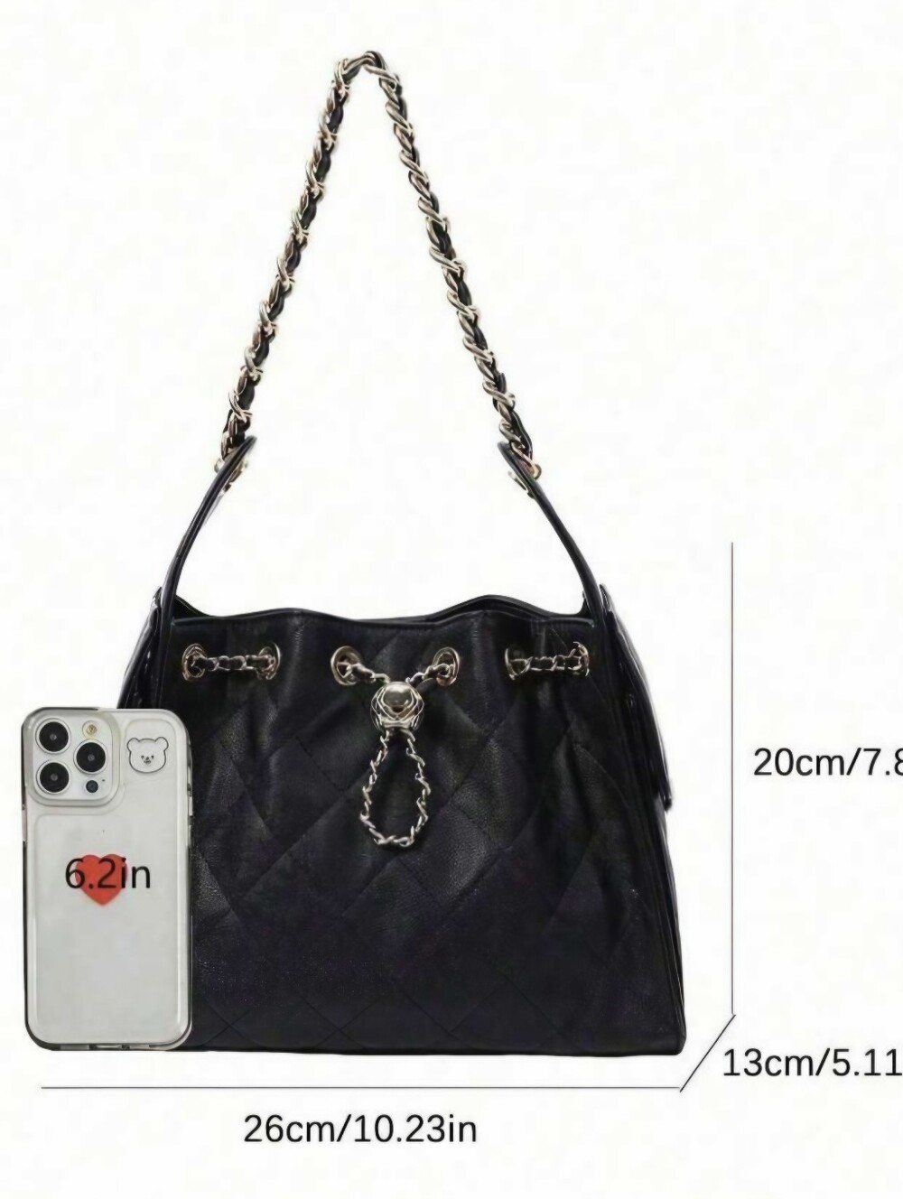 Bucket Bag Trending Style. Not Leather. - Picture 4 of 4